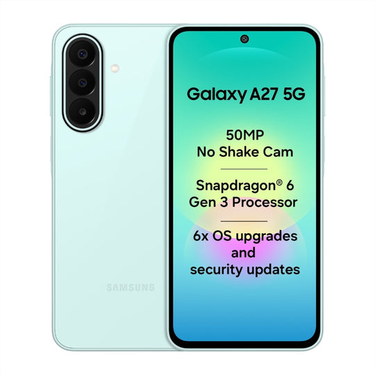Samsung Galaxy A27 5G in Light Green