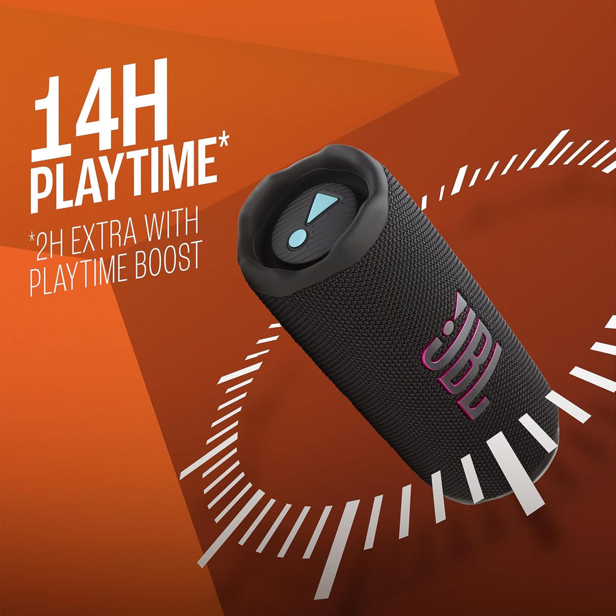 JBL Flip 7 Wireless Portable Bluetooth Speaker, (Black)