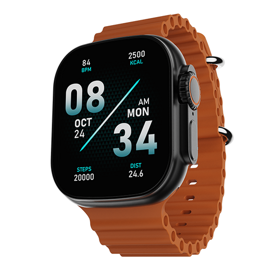 boAt Wave Glory Smartwatch 1.96 HD Display Premium Metal | iTechArena