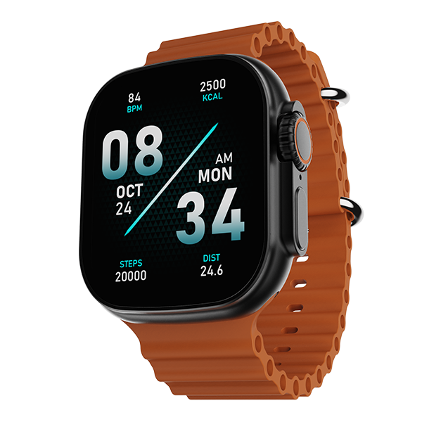 boAt Wave Glory Smartwatch 1.96 HD Display Premium Metal | iTechArena