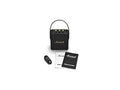 Marshall Stockwell II Portable Bluetooth Speaker, 20+ Hours Playtime, 360° Sound, Water-Resistant IPX4 – Black & Brass
