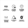 Marshall Minor IV Wireless in Ear Earbuds with 30+ Hours of Playtime, Water-Resistant, Wireless Charging- Black