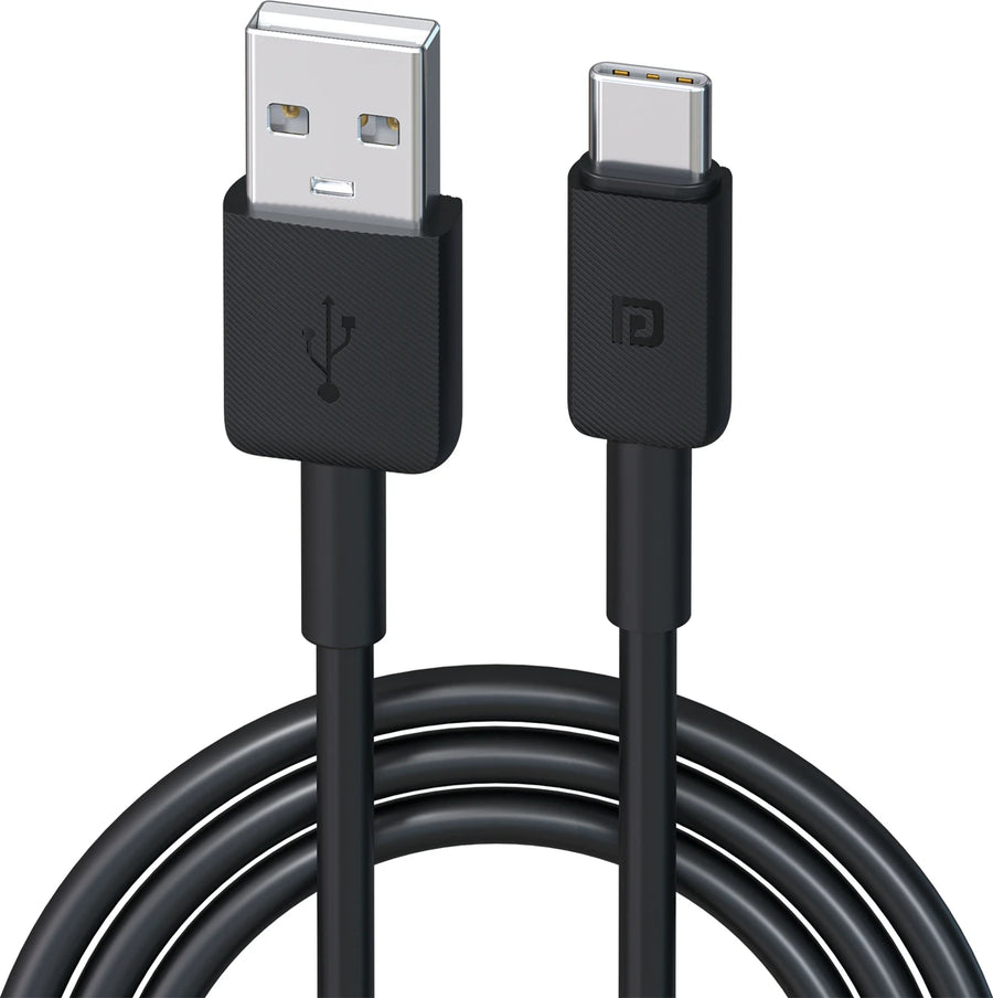 Portronics Konnect Link Micro USB Braided Cable Black | iTechArena