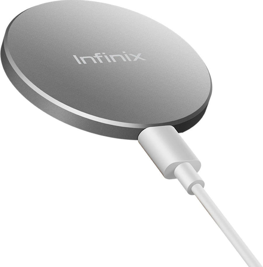 Infinix Magpad Wireless Magnetic Charger Gray | iTechArena