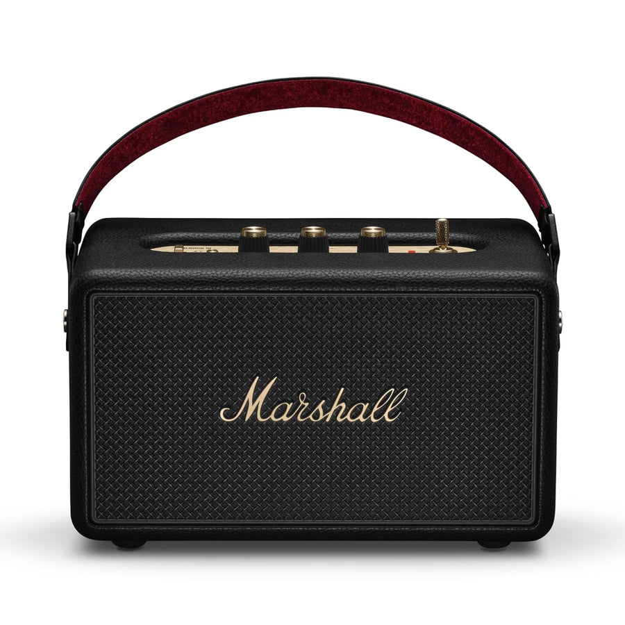 Marshall Kilburn III Portable Bluetooth Speaker Black Brass | iTechArena