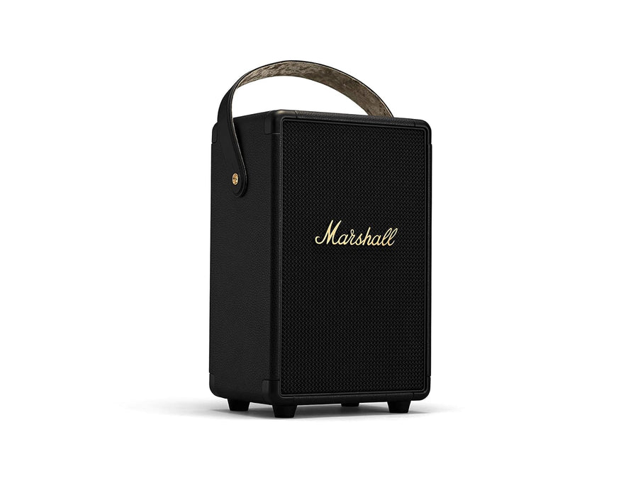 Marshall Tufton 80W Portable Bluetooth Speaker Black Brass | iTechArena