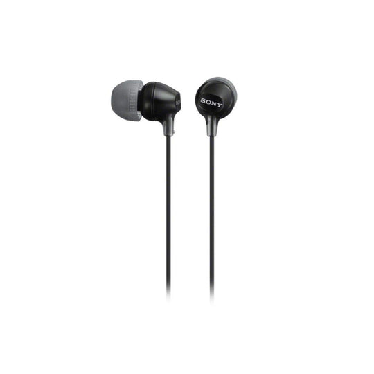 Sony MDR-EX15AP Stereo Earphones with Mic Black | iTechArena