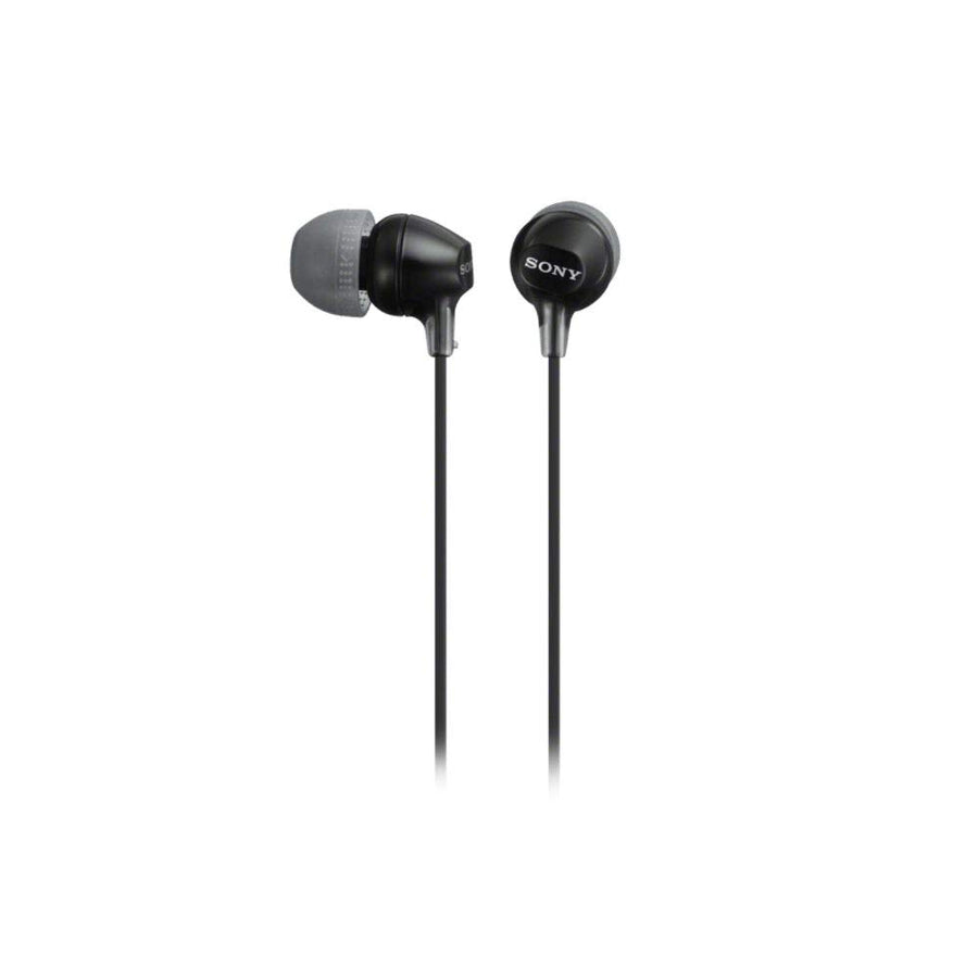 Sony MDR-EX15AP Stereo Earphones with Mic Black | iTechArena