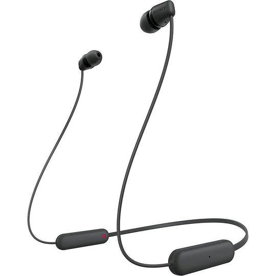Sony WI-C100 Wireless Neckband Headphones Black | iTechArena