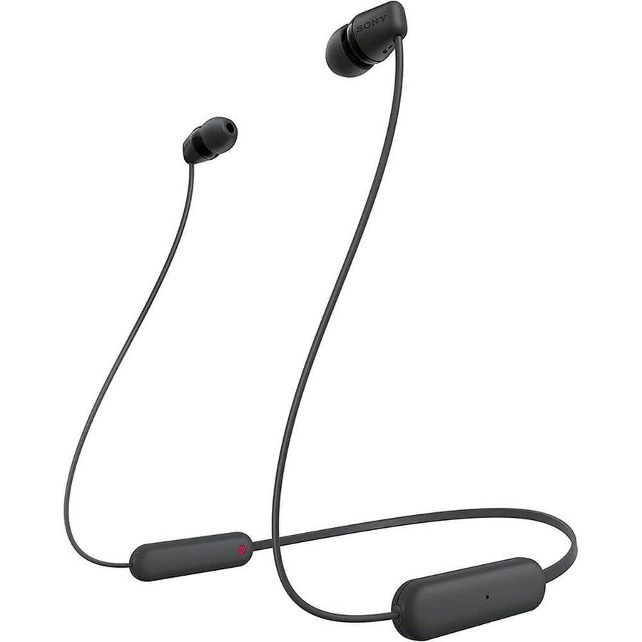 Sony WI-C100 Wireless Neckband Headphones Black | iTechArena