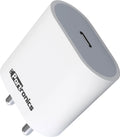 Portronics Adapto 20W USB-C Fast Charger White | iTechArena