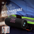 JBL Flip 7 Wireless Portable Bluetooth Speaker, (Black)