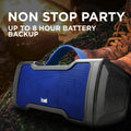 Boat Stone 1010 14W Bluetooth Speaker with 8 Hours Playback, Bluetooth v5.0 & IPX5(Blue)