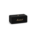 Marshall Emberton III Compact Portable Bluetooth Speaker, 32+ Hours Playtime, 360° Sound, Dust & Waterproof IP67 – Black & Brass