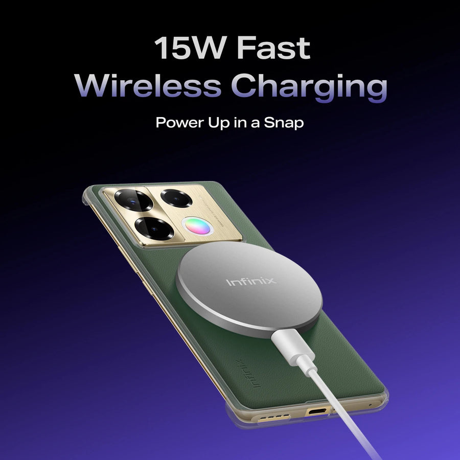 Infinix Magpad Wireless Magnetic Charger (Gray)