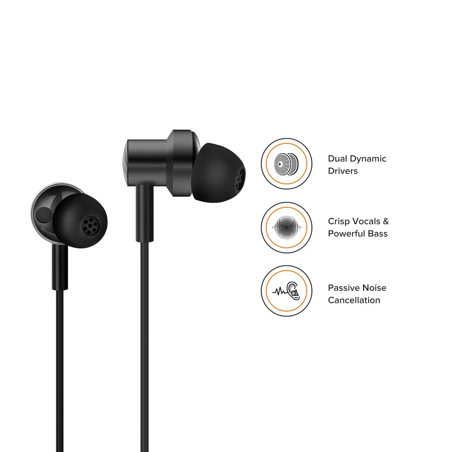 Xiaomi Dual Driver In-Ear Earphones (Black)