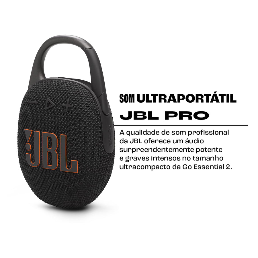 JBL Clip 5, Wireless Ultra Portable Bluetooth Speaker,  (Black)
