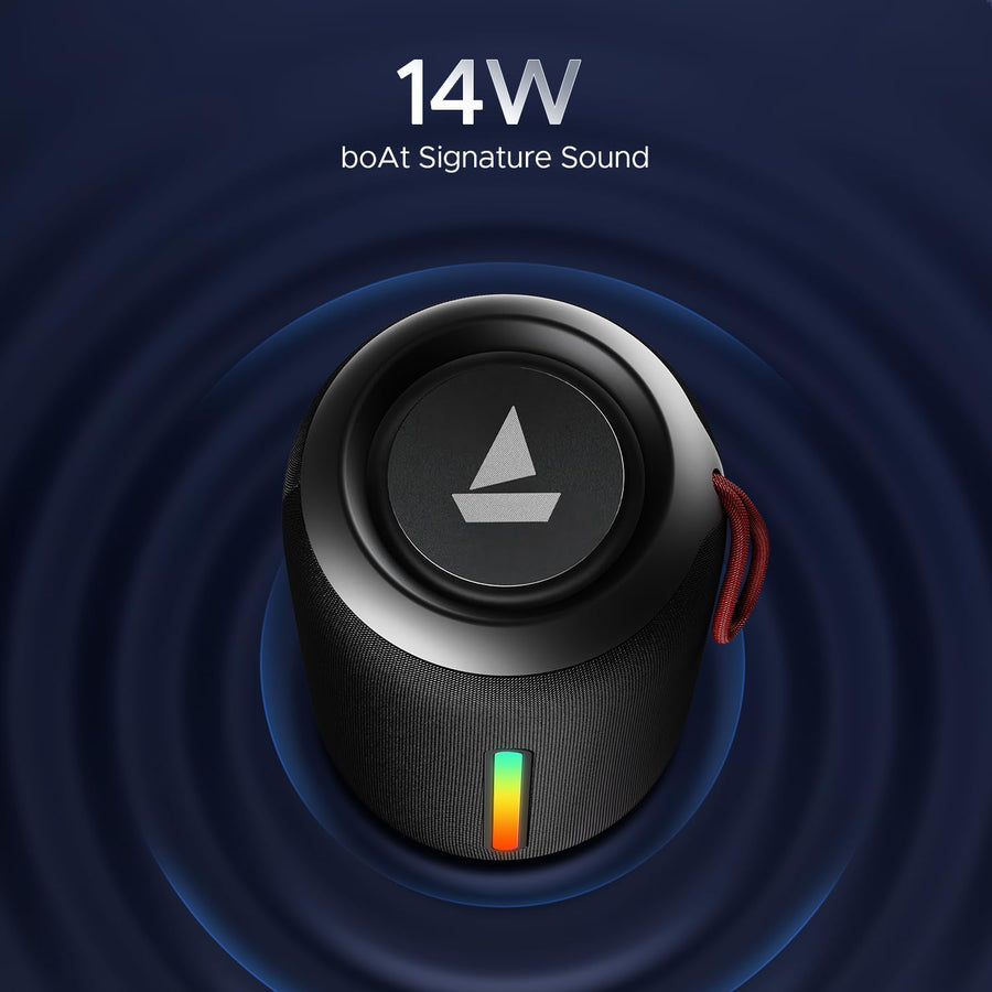 Boat Stone 358 Pro Bluetooth Speaker (Raging Black)