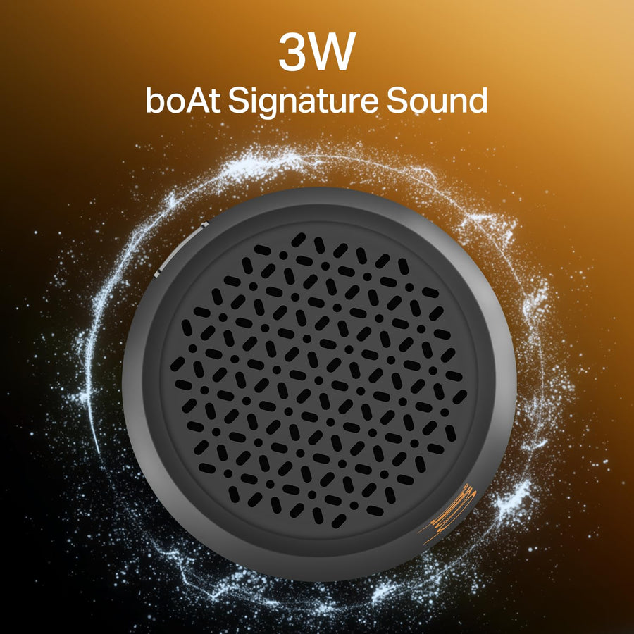 Boat Stone Uno, 3W Bluetooth Speaker (Groovy Grey)