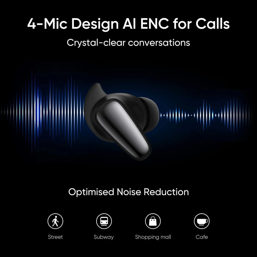 Realme Buds Air 3S TWS Earphone (Black)