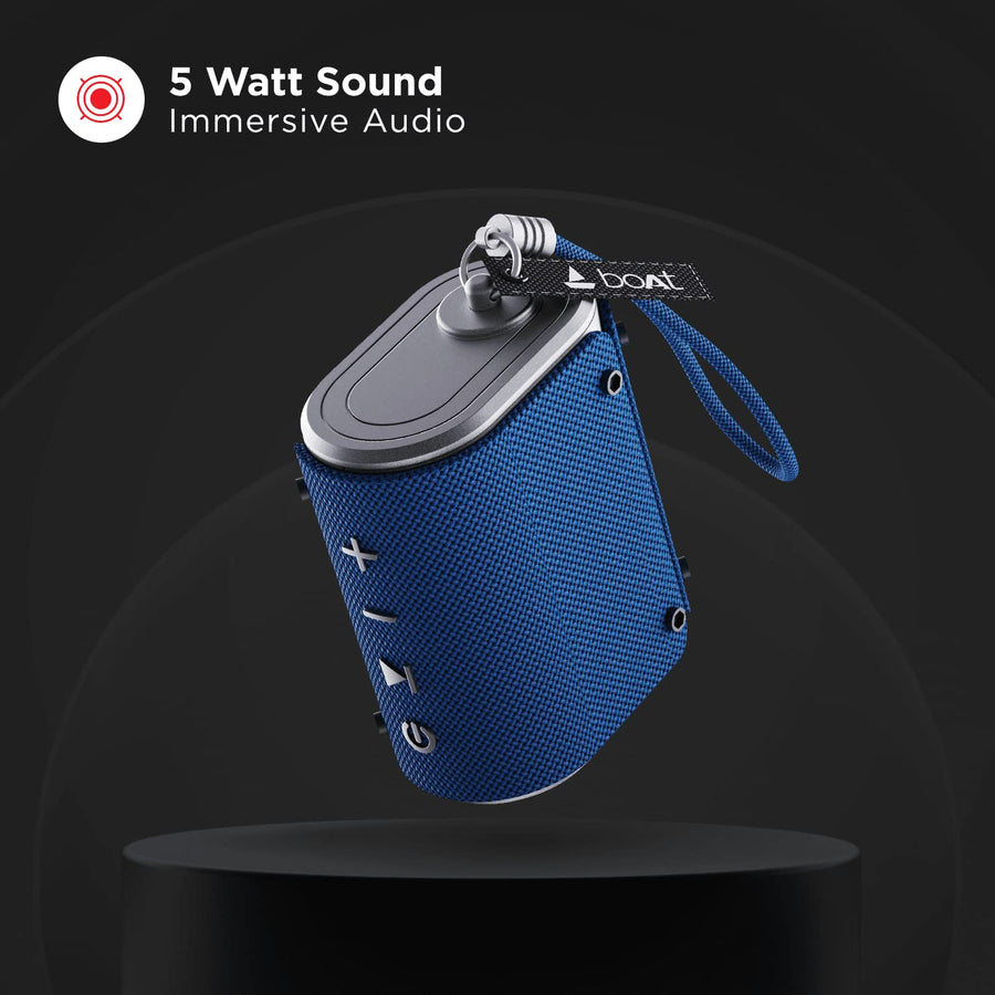 boAt Stone Grenade 5W Bluetooth Speaker (Sapphire Blue)