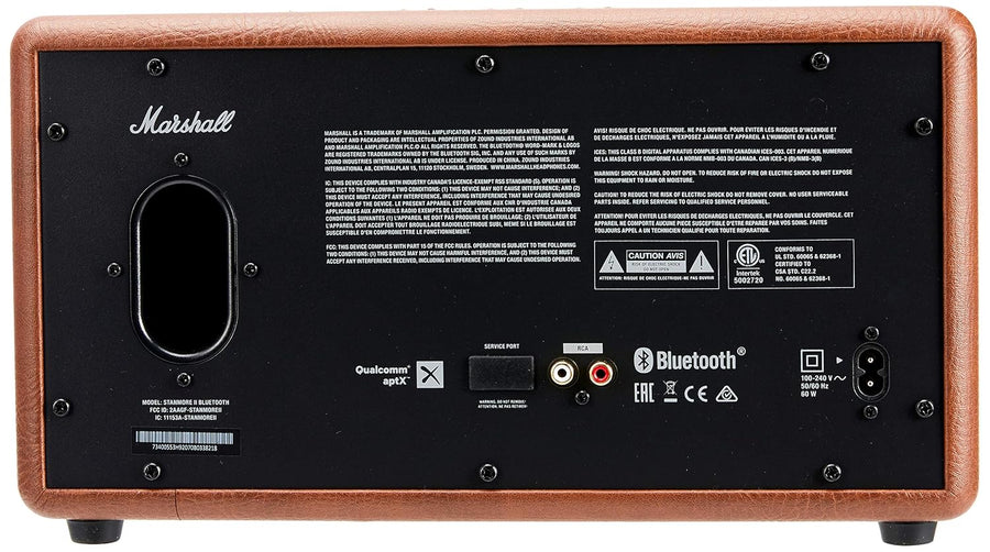 Marshall Stanmore II Wireless Bluetooth Powered Speaker 80 Watts (Brown)