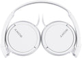 Sony MDR-ZX110A On Ear Stereo Wired Headphones (White), Without Mic