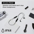 Sony WI-C100 Wireless Headphones (Black)
