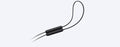 Sony WI-C310 Bluetooth Wireless In-Ear Headphones with Mic, up to 15h battery life, Black