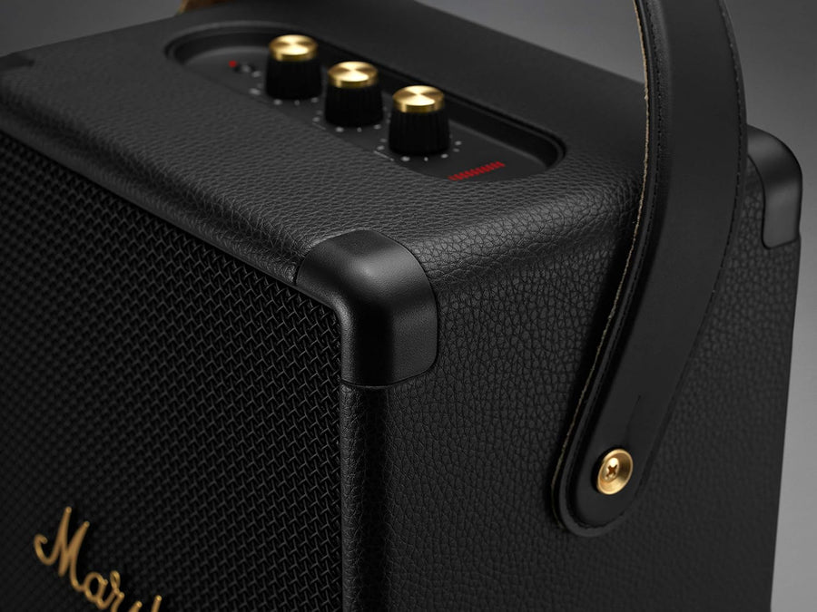 Marshall Tufton 80 Watt Wireless Bluetooth Portable Speaker (Black & Brass)