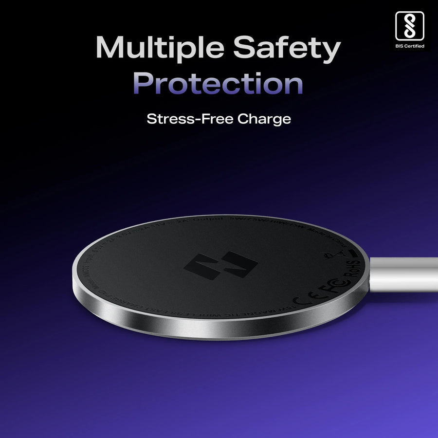 Infinix Magpad Wireless Magnetic Charger (Gray)