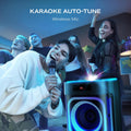 Boat PartyPal 700, Bluetooth Speaker, Karaoke mic with Speaker (Premium Black)