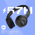 JBL Tune 520BT Wireless On Ear Headphones with Mic, (Black)