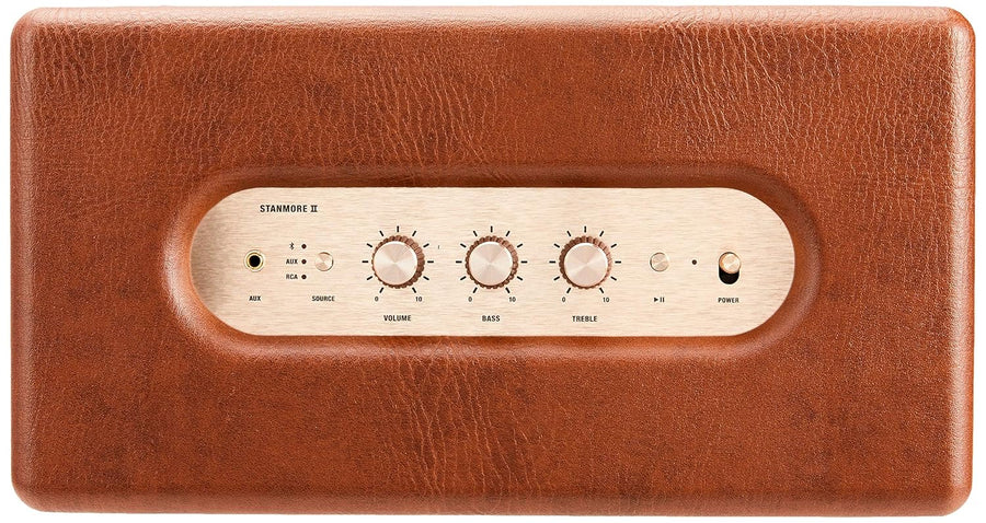 Marshall Stanmore II Wireless Bluetooth Powered Speaker 80 Watts (Brown)