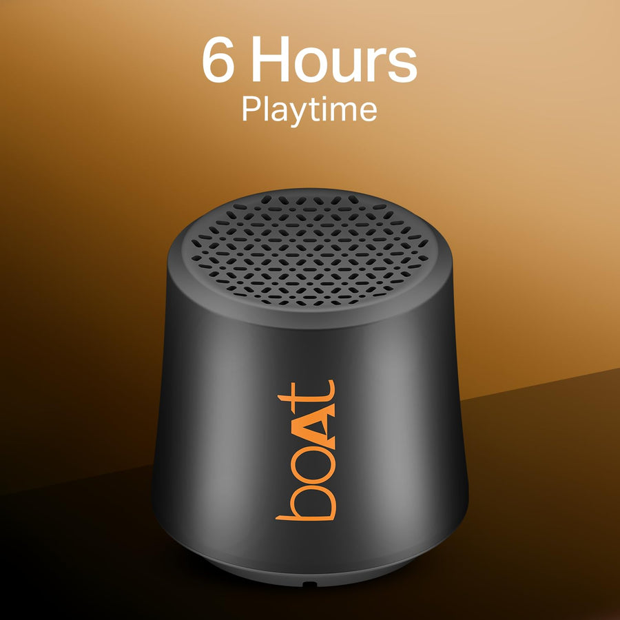 Boat Stone Uno, 3W Bluetooth Speaker (Groovy Grey)