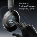 Boat Rockerz 650 Pro Bluetooth Over Ear Headphones with Mic (Iris Black)