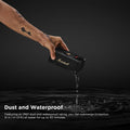 Marshall Emberton III Compact Portable Bluetooth Speaker, 32+ Hours Playtime, 360° Sound, Dust & Waterproof IP67 – Black & Brass