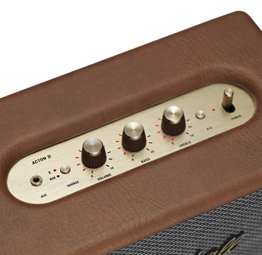 Marshall Acton II Wireless Bluetooth Powered Speaker (Brown)