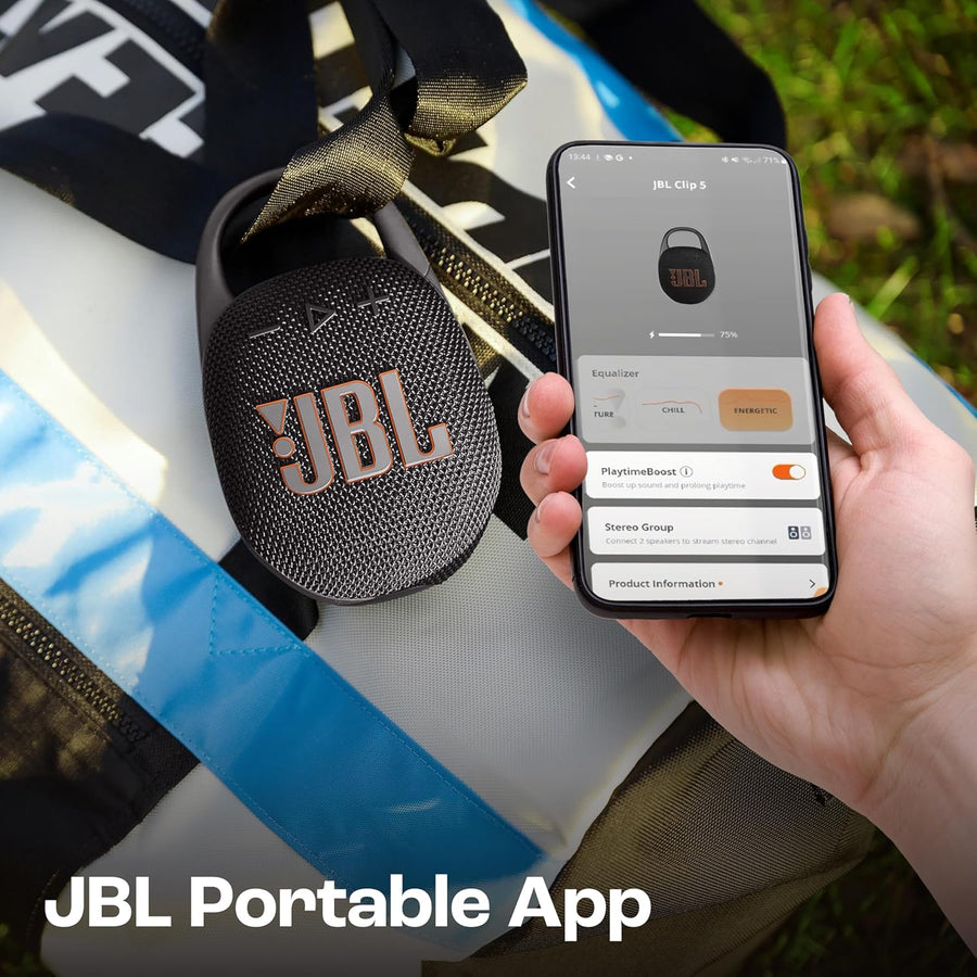 JBL Clip 5, Wireless Ultra Portable Bluetooth Speaker,  (Black)