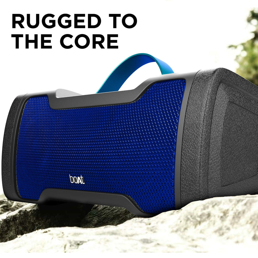 Boat Stone 1010 14W Bluetooth Speaker with 8 Hours Playback, Bluetooth v5.0 & IPX5(Blue)