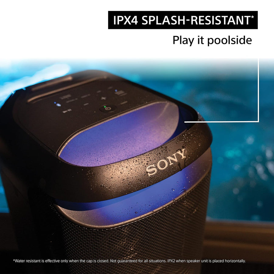 Sony SRS-XV800 X-Series Wireless Portable Bluetooth Karaoke Party Speaker (Black)