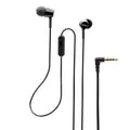 Sony MDR-EX155AP Wired in-Ear Headphones, Tangle Free Cable, 3.5mm Jack, Headset Mic, 1 Year Warranty – Black