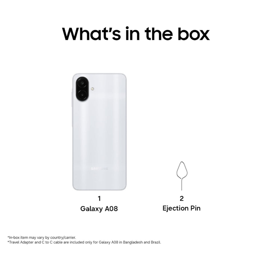 Samsung Galaxy A08 LTE Silver