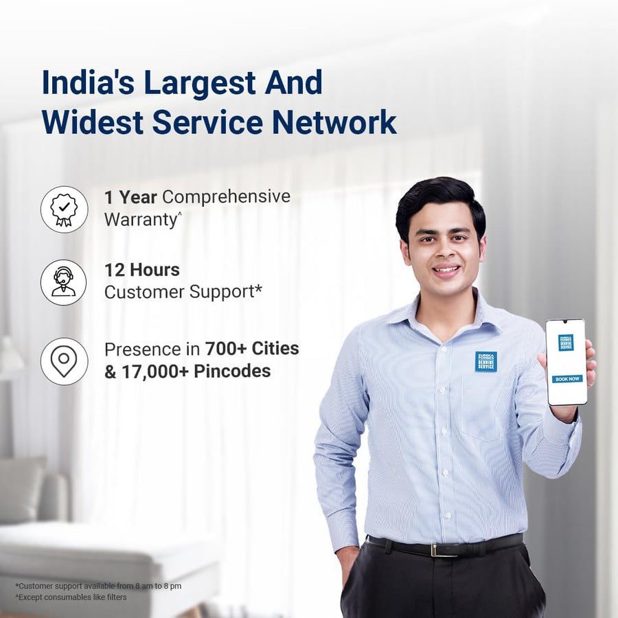 Eureka Forbes Smart Air Purifier 355 in the box