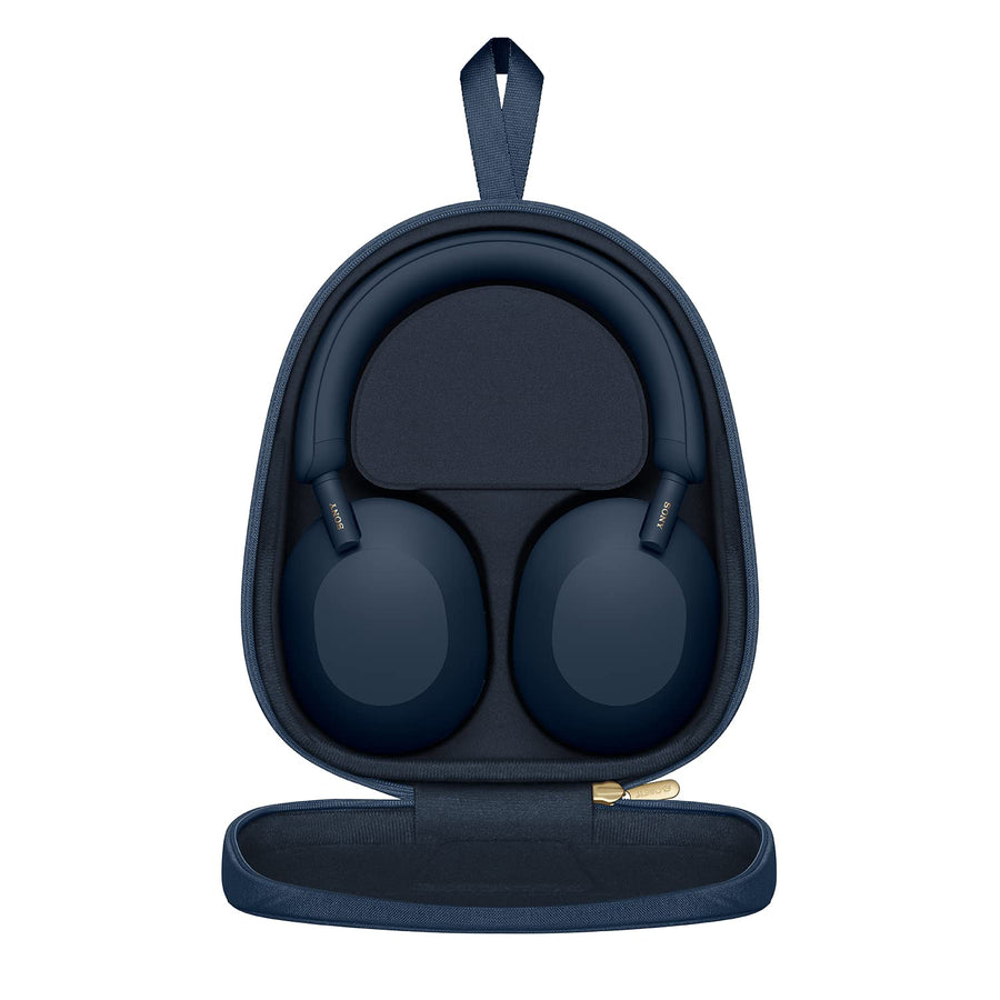 Sony WH-1000XM5 Active Noise Cancelling Wireless Bluetooth Headphones with Mic, 30 Hours Battery – Mid Night Blue