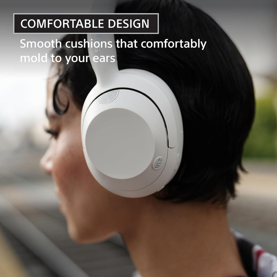 Sony ULT Wear WH-ULT900N Noise Cancelling Wireless Bluetooth Over-Ear Headphones, Massive Bass, 50Hrs Battery – Black