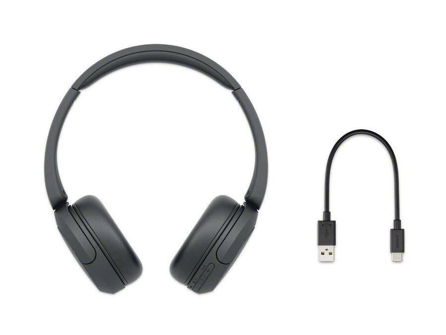Sony WH-CH520 Wireless Bluetooth Headphones On Ear with Mic, Black