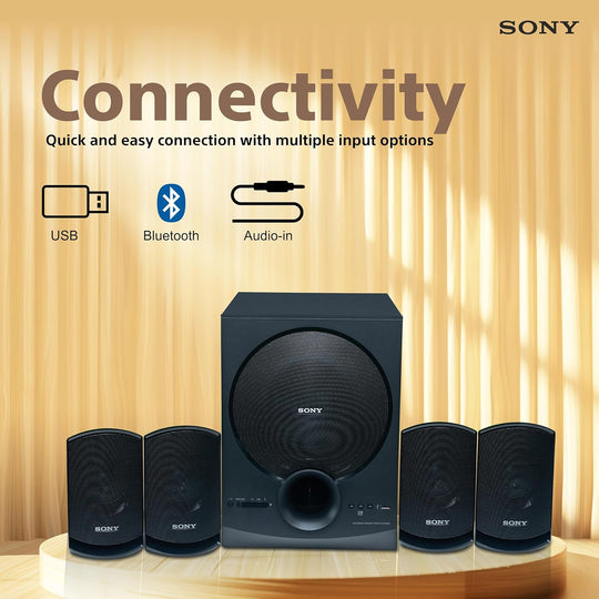 Sony SA-D40M2 4.1ch Home Theatre System Black | iTechArena