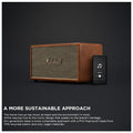 Marshall Stanmore III Wired Connectivity Home Speaker with Bluetooth 5.2 & RCA or 3.5mm Input - Brown