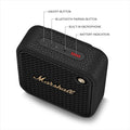 Marshall Willen II Portable Bluetooth Speaker, 17+ Hours Playtime, Dust & Waterproof IP67 – Black & Brass